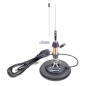 Preview: LC 65 CB Mobilantenne, 128mm Magnetfuss115 cm Strahler, 4 m Kabel, PL-Stecker