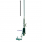 Preview: Albrecht GL-27 schwarz CB-Mobilantennen 114cm, 50W massefreie mit 4m Kabel und PL-Stecker