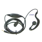 Preview: TEAM  OEM-TeCom PS Headset Ohrhörer-Mikrofon mit Ohrbügel, ohne PTT-Taster für TeComPS