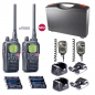 Preview: 2er-Kofferset MIDLAND G9 Pro PMR+LPD inkl. MA 26-XL Lautsprechermikrofon
