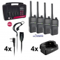 Preview: Albrecht 4er Kofferset Tectalk Worker 3, PMR446