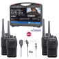 Preview: Midland G15 Pro PMR 4er Security-Kofferset inkl. MA 31-M Security Headsets