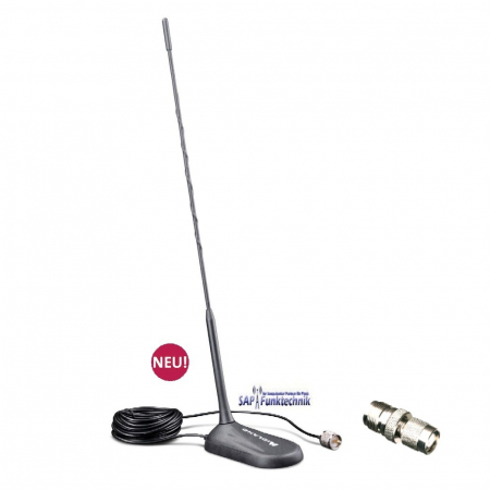 Midland MC 45 CB-Magnetantenne mit TNC-PL Adapter