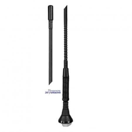 Albrecht T-27 5/8 CB-Mobilantenne 57 cm, 50W mit 4m Kabel und PL-Stecker