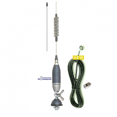 Super 900 Blue Line CB-Mobilantenne 78 cm, 15W mit 4m Kabel und PL-Stecker
