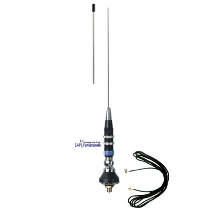 Preview: President Hawaii CB-Mobilantenne, 72 cm, 150W mit 4m Kabel
