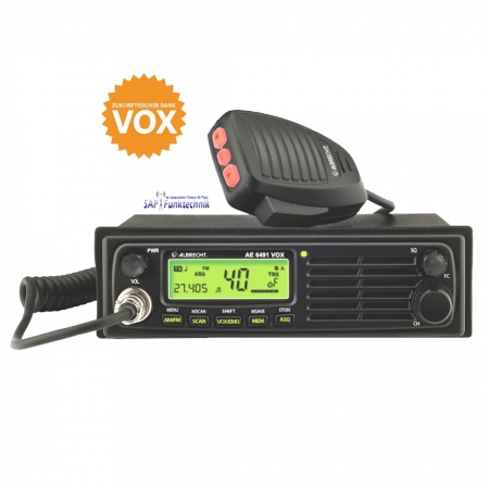 Albrecht AE 6491 VOX mit Freisprechfunktion