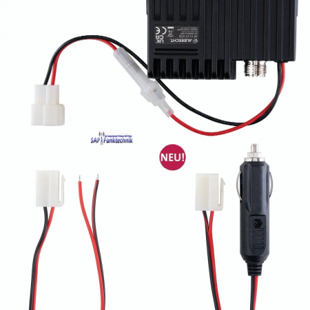 Preview: ALBRECHT AE 6110 VOX Set, inkl. Saugnapfhalter, MAG Star 27 Magnetantenne