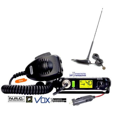 President Bill II + VOX, Multinorm  SET, inkl. Tornado Mag-CB Magnetfussantenne