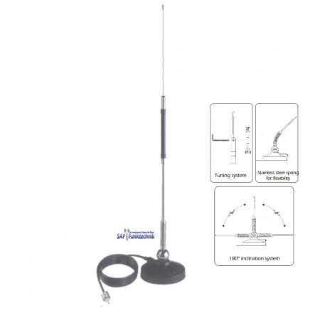 Preview: President Bill II + VOX ASC Multinorm  SET, inkl. MAG STAR 27 Magnetfussantenne