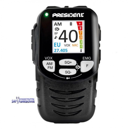Preview: President William II ASC 12/24V AM/FM CB-Funkgerät