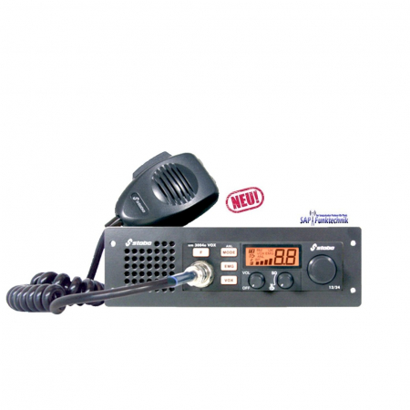 Stabo XM 3004E-R VOX 12 /24 Volt, CB-Funk, 4 Watt AM/FM mit Einschubhalterung