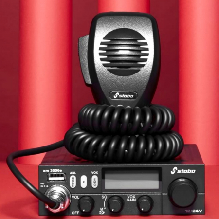 Preview: Stabo XM 3006e VOX, CB-Funk, 80FM/80AM, 4 Watt, 12/24 Volt