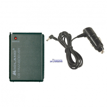 Batterieleergehäuse (8 Zellen) Set inkl Kfz-Ladekabel für Alan 42 Multi