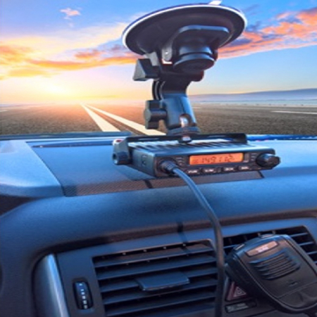 Preview: Team MH-SGK 1/4" Halterung für CB-Mini-Geräte