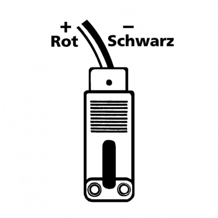 Preview: NC B 302, DC-Kabel, oval 2-polig