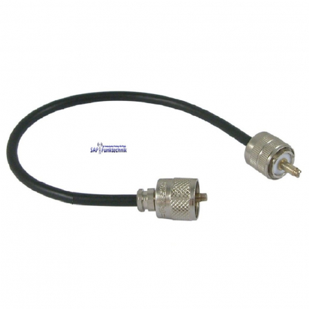 Koaxial Verbindungskabel RG58 C/U, ca.1 m lang mit 2x PL 259