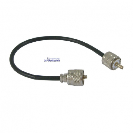 Koaxial Verbindungskabel, ca. 150cm lang mit 2x PL-259-Stecker