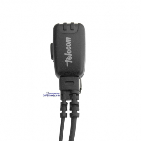 Preview: TEAM PY-29M-R-TR Ohrhörer Ansteckmikrofon mit PTT-Taster