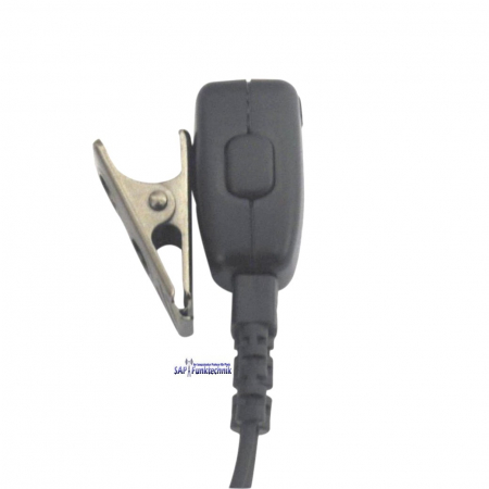 Preview: TEAM PY-29M-R-TR Ohrhörer Ansteckmikrofon mit PTT-Taster