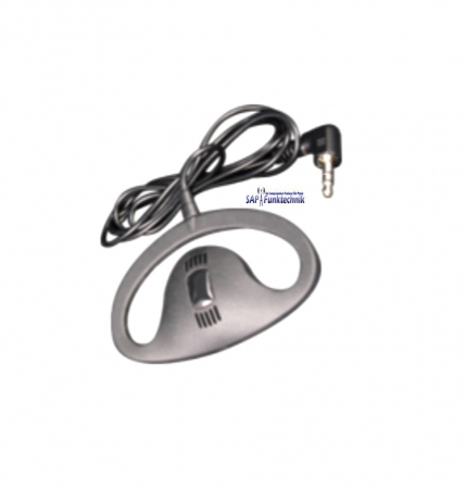 Preview: TEAM EP-35S Ohrhörer mit Elastischer Ohrmuschel-Clip und 3,5 mm Stereo Winkel-Klinkenstecker