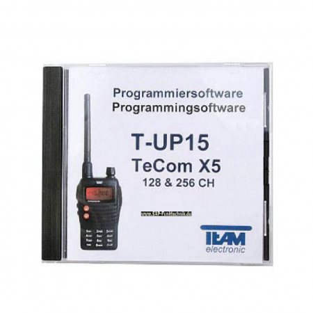 TEAM T-UP15 COM USB-Programmierset für TeCom-X5  VHF/UHF Betriebsfunk