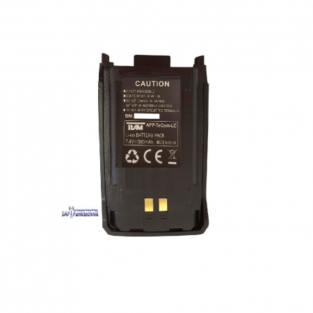 Preview: TEAM APP TeCom-LC Li-Ion Akkupack 1300-mAh/ 7,4 Volt
