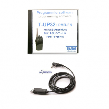TEAM T-UP32 PMR-FreeNet, USB PC Programmierkabel für TeCom-LC