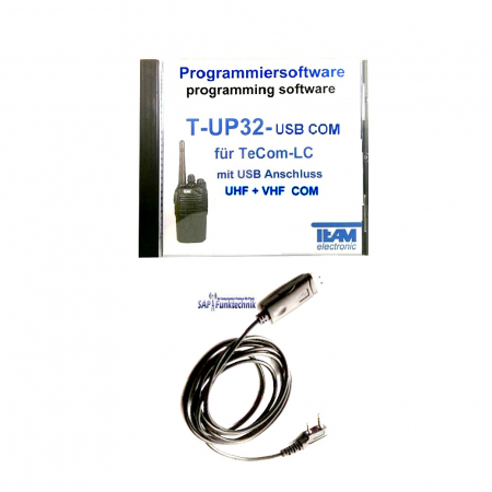 TEAM T-UP32-COM USB-Programmierset für TeCom-LC VHF/UHF