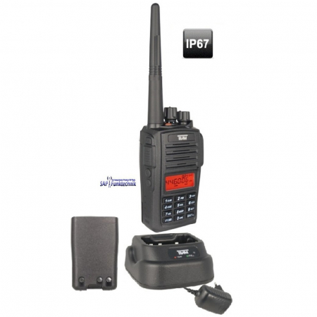 TEAM TeCom IPX5 COM VHF-Betriebsfunkgerät 136-174 MHz. 5 Watt
