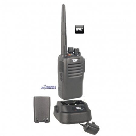 TEAM TeCom IP3 COM UHF-Betriebsfunkgerät 450 - 470 MHz. 4 Watt