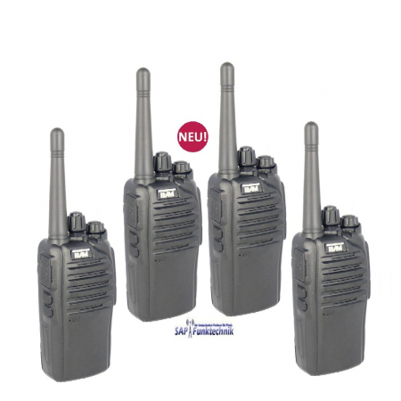 TEAM 4er Profi-Kofferset TeCom-LC 1 Watt FreeNet