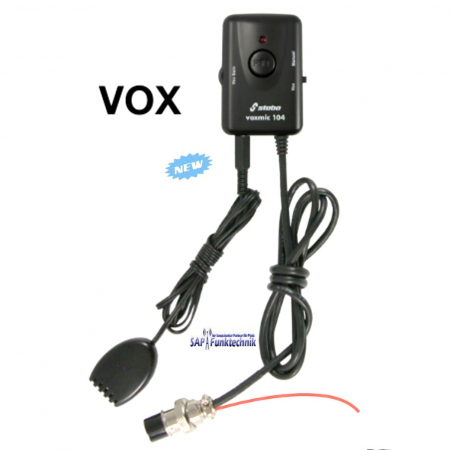 Stabo VOXMIC 104, Freisprecheinrichtung für CB-Mobilfunkgeräte mit 4 poligen Stecker