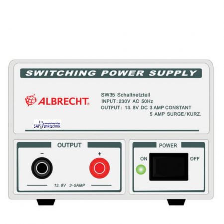 Schaltnetzteil SW 35, 3-5 A, 13,8 Volt