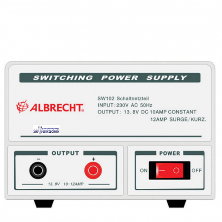 Albrecht Schaltnetzteil SW 102, 10-12 A, 13,8 V