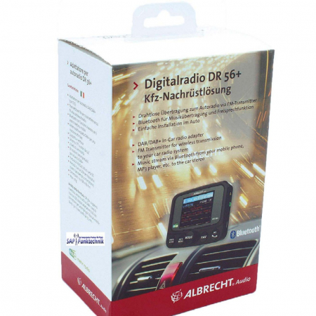 Preview: Albrecht DR 56+ DAB+ Autoradio-Adapter