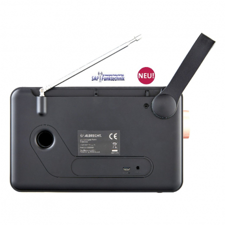 Preview: Albrecht DR 750 Digitalradio, DAB+/UKW