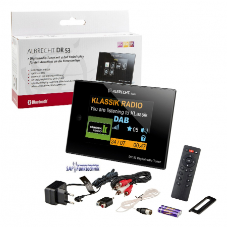Albrecht DR 53 DAB+/UKW/Digitalradio-Tuner