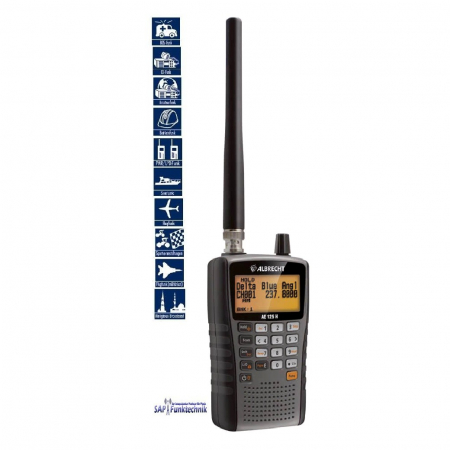 Albrecht AE 125H, Funkscanner