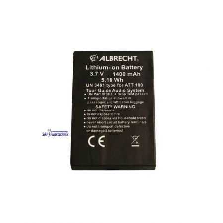 Ersatzakku ATT 100 mit 1200mAh