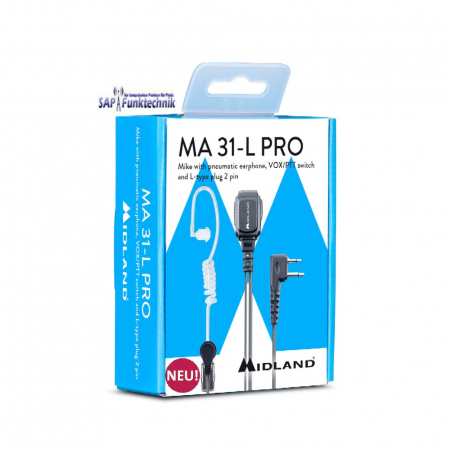 Preview: Midland MA 31-L Pro Security Headset