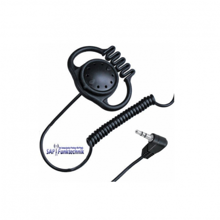 Albrecht OH-2, flexibler Ohrhörer 3,5 mm Stecker