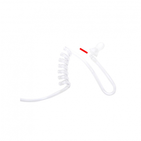 Preview: Ersatz L-Verbindungsstück zwischen Schallschlauch und Ohrstöpsel