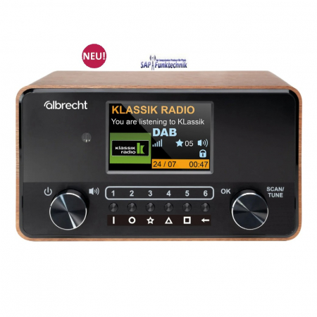 Albrecht DR 866 mit Sprachausgabe und großem Display