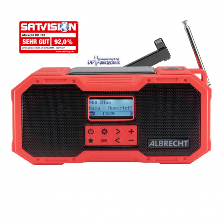 Albrecht DR 112 DAB+ Outdoor- bzw. Kurbelradio