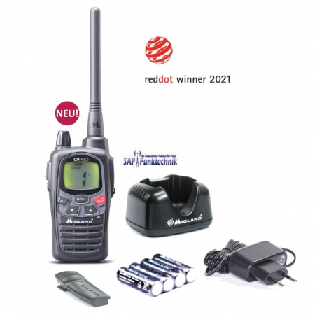 Preview: Midland G9 Pro Set inkl. Headset MA 30-L Pro, Funkgerät, Single