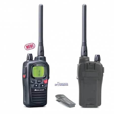 Preview: Midland G9 Pro Set inkl. AE 31 C2L Security Headset Funkgerät, Single