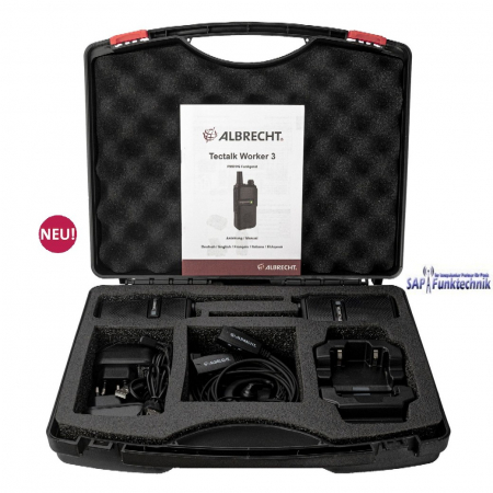 Preview: Albrecht 2er Kofferset Tectalk Worker 3, PMR446