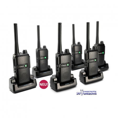 Preview: Albrecht 6er Kofferset Tectalk Worker 3, PMR446