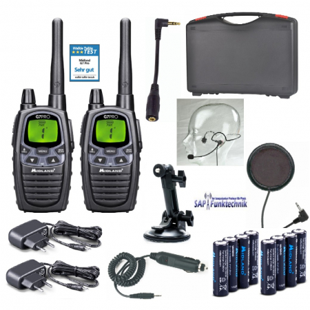 Preview: Fahrschulkoffer Midland G7 Pro "Auto zu Motorrad"